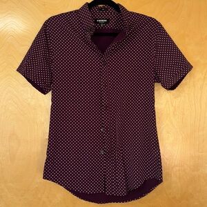 Express men’s Wrinkle-Resistant Everyday Performance Dress Shirt